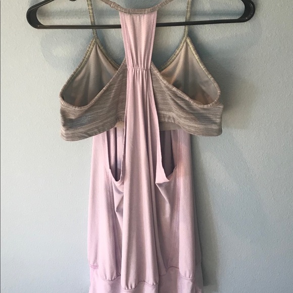 Lululemon NO LIMIT tank Periwinkle and Gray - Picture 2 of 4